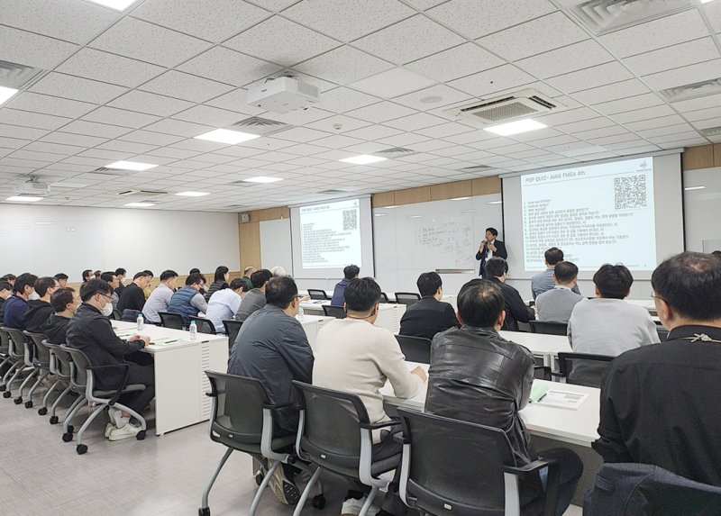 삼성전기 품질대학 강의 현장